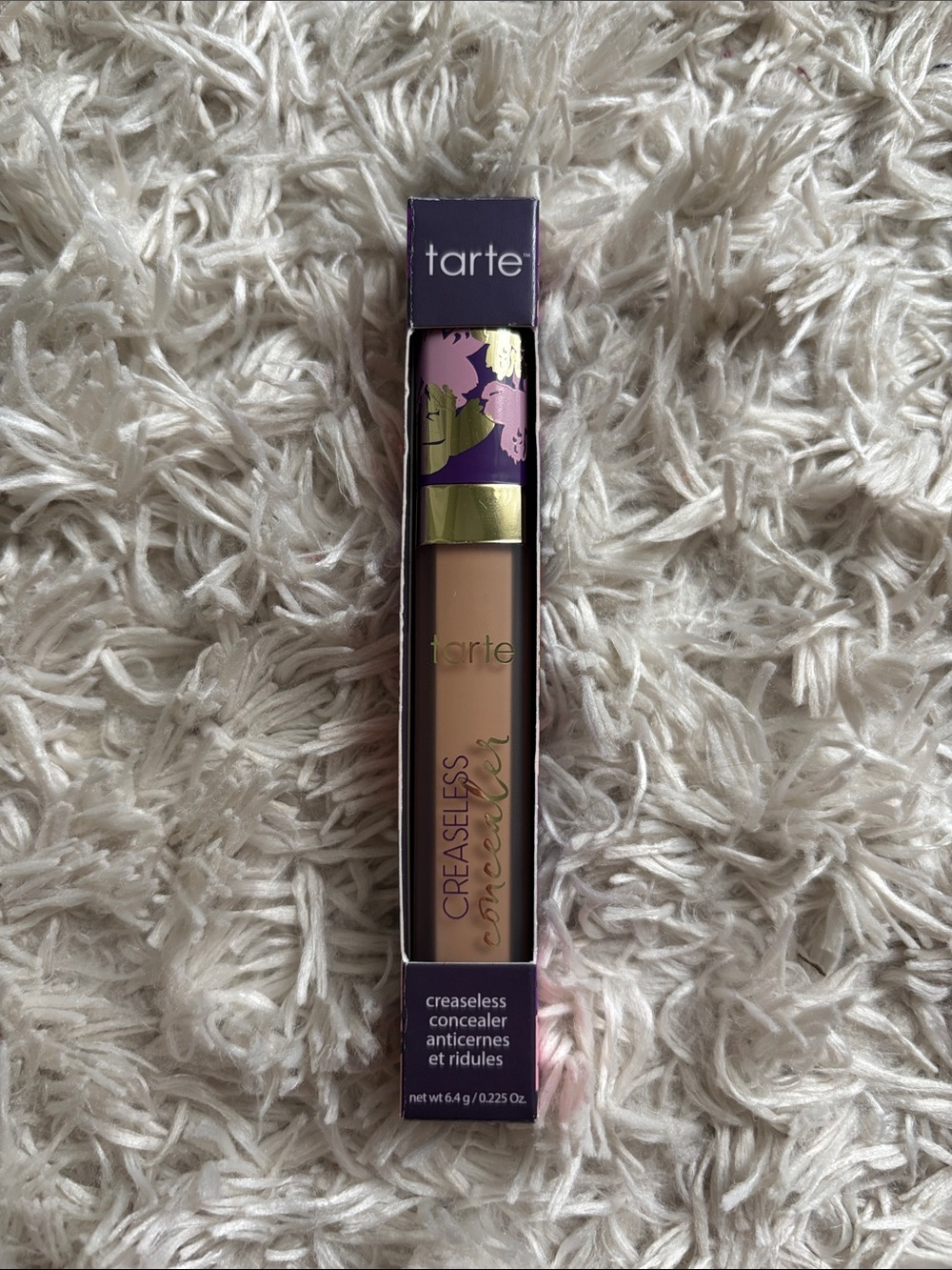 NIB Tarte Creaseless Concealer - DISCONTINUED Tan 40N Cruelty Free Vegan